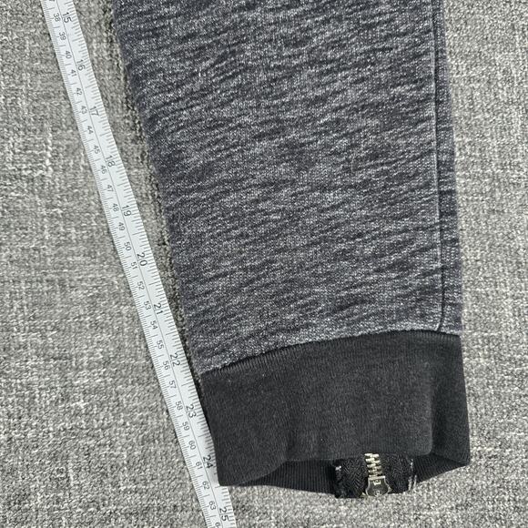 Zara Man Grey Joggers Size XL Zipper Gym Casual Loungewear - Picture 3 of 7